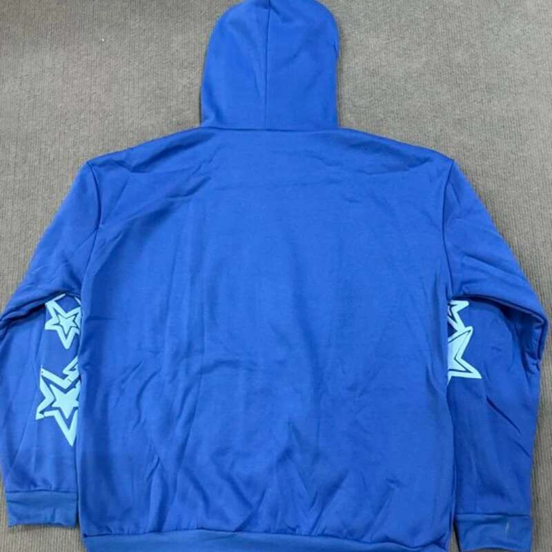 Y2k Streetwear Sweatshirt Funny Star Letter Graphic Hoodie Haruku Anime Hooded Pullover Hip Hop Hipster Suit Women Men