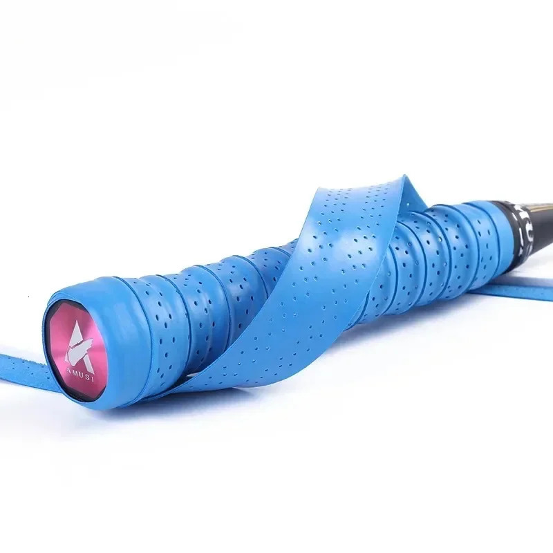 2PCS Sports Sweatbands Perforated Breathable Wristbands AntiSlip Grip for BadmintonTennisFishing Thick Cotton 251027