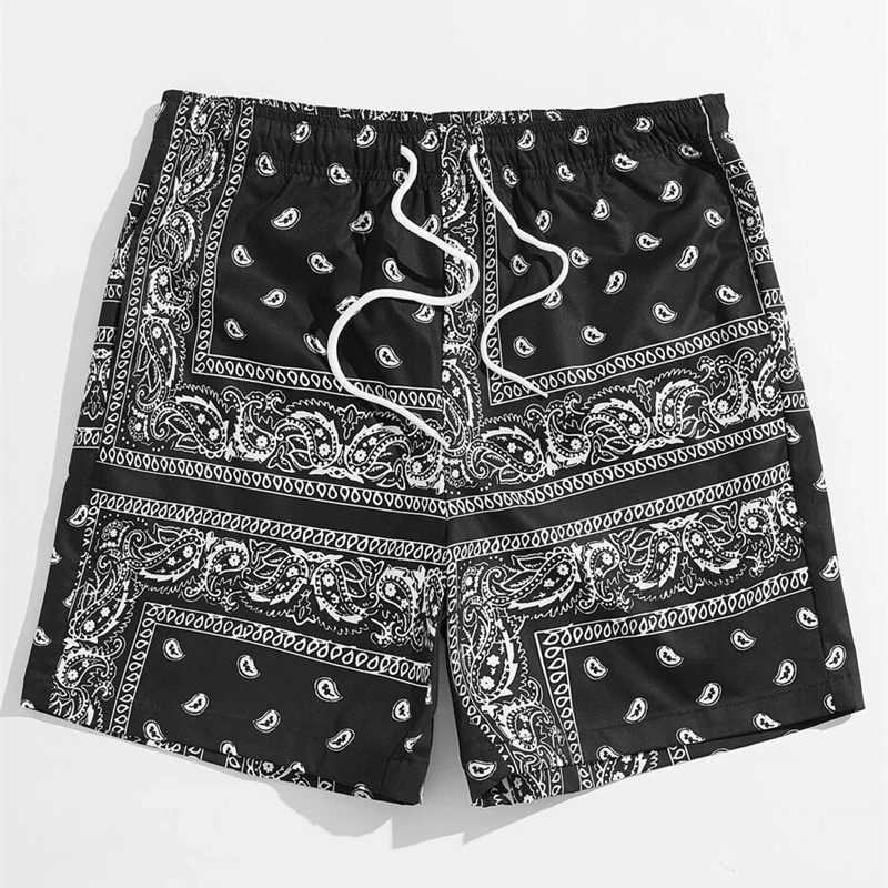 Classic Perris pattern beach shorts for men Hawaiian women vacation shorts 3D printed casual mens pants boys board shorts X250410