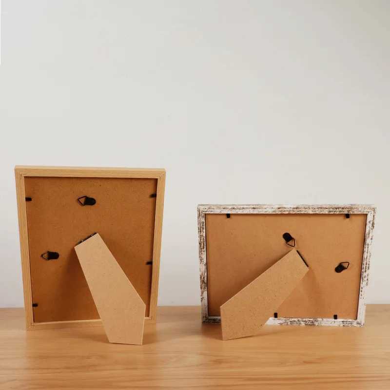 Wood Small Wall Hanging With Plexiglass 9X13 10x15 13X18 15X20cm wooden Picture Frame For Pictures Photo Decor L251110 H260306