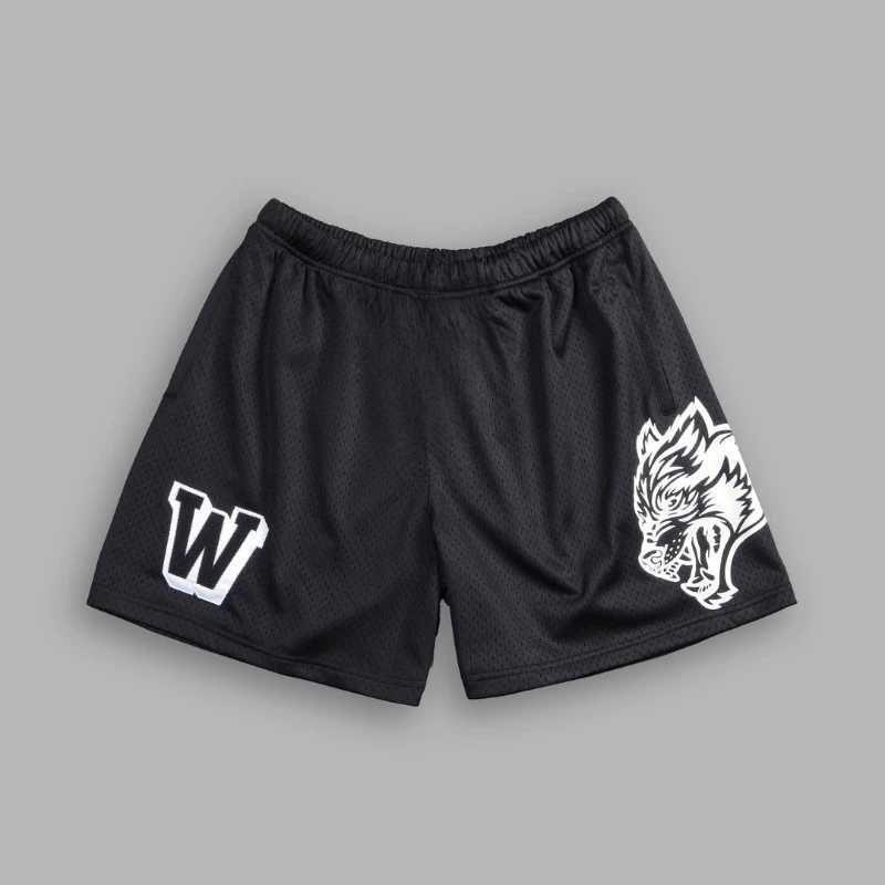 American fashion trend mens fitness shorts ultra-thin fitness strong rebound summer street five oclock mens beach womens shorts X250410