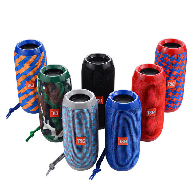 TG117 Speaker Wireless Outdoor BT Sports Waterproof Subwoofer Portable Hifi Loudspeaker TF Card Speakers
