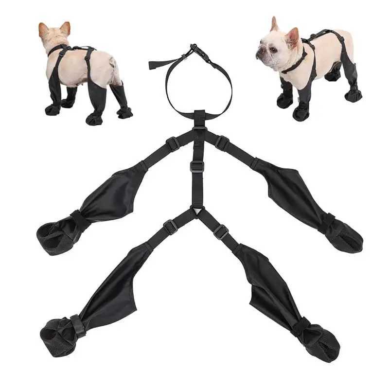 Waterproof and breathable pet dog shoes for dogs used outdoors in rainy weather anti slip for bulldogs and Chihuahua paw protectors T2504010