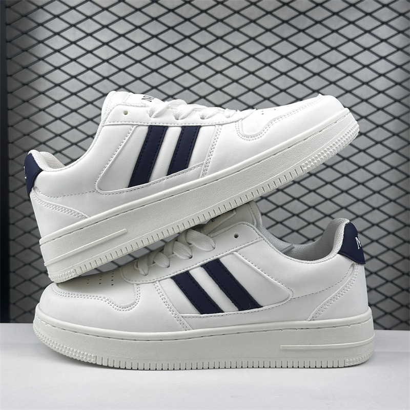 Free shipping affordable luxury Skateboarding shoes versatile for couples super soft casual sports thick soled white shoes