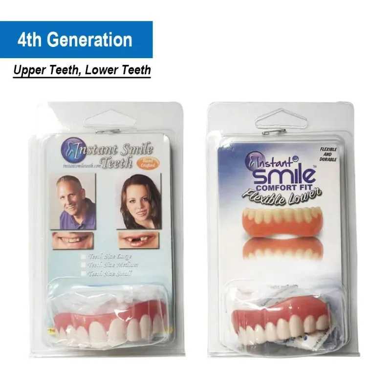 1 set of temporary dental restoration kit upper and lower denture veneers dental brackets denture clasps restoration accessories materials M250410