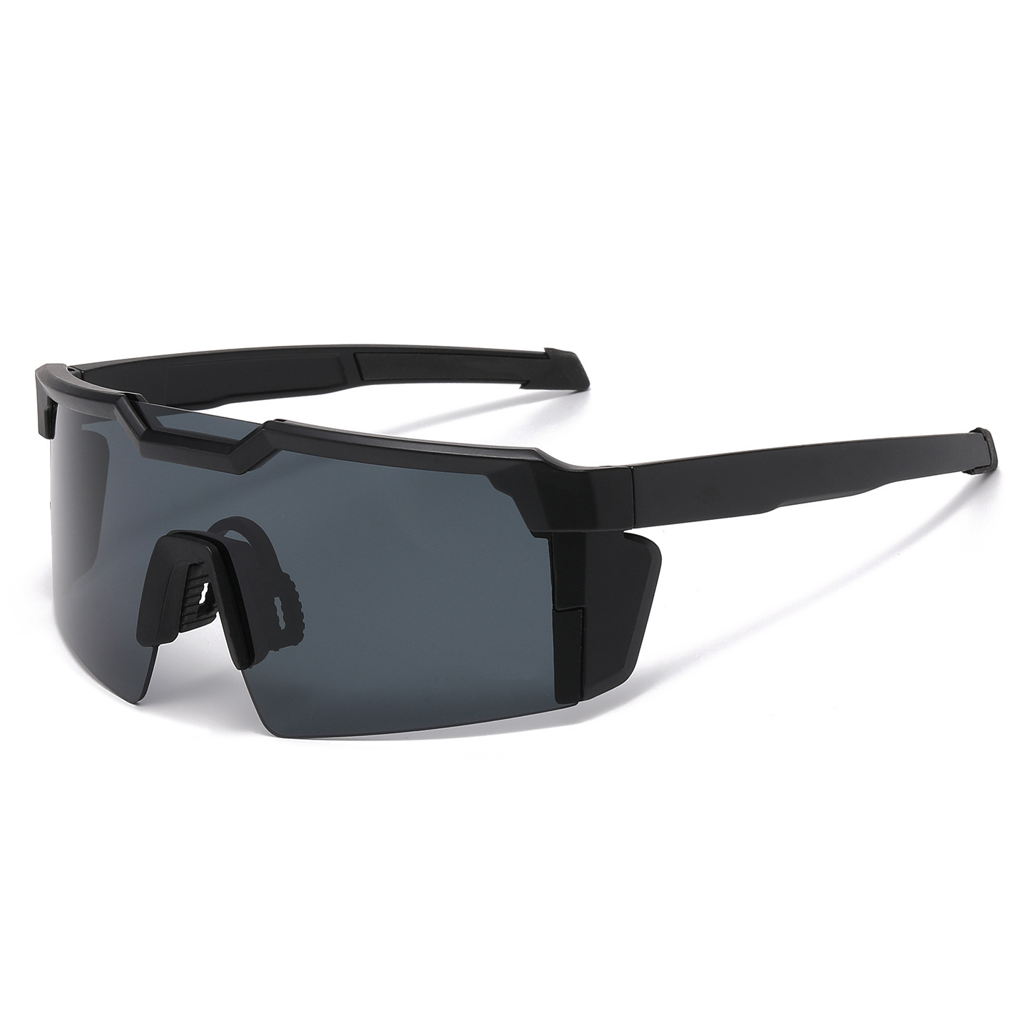 New Cross-Border Vibrant Cycling Sunglasses Windproof & UV-Protective Sunglasses European & American Outdoor Sports Coated Sunglasses