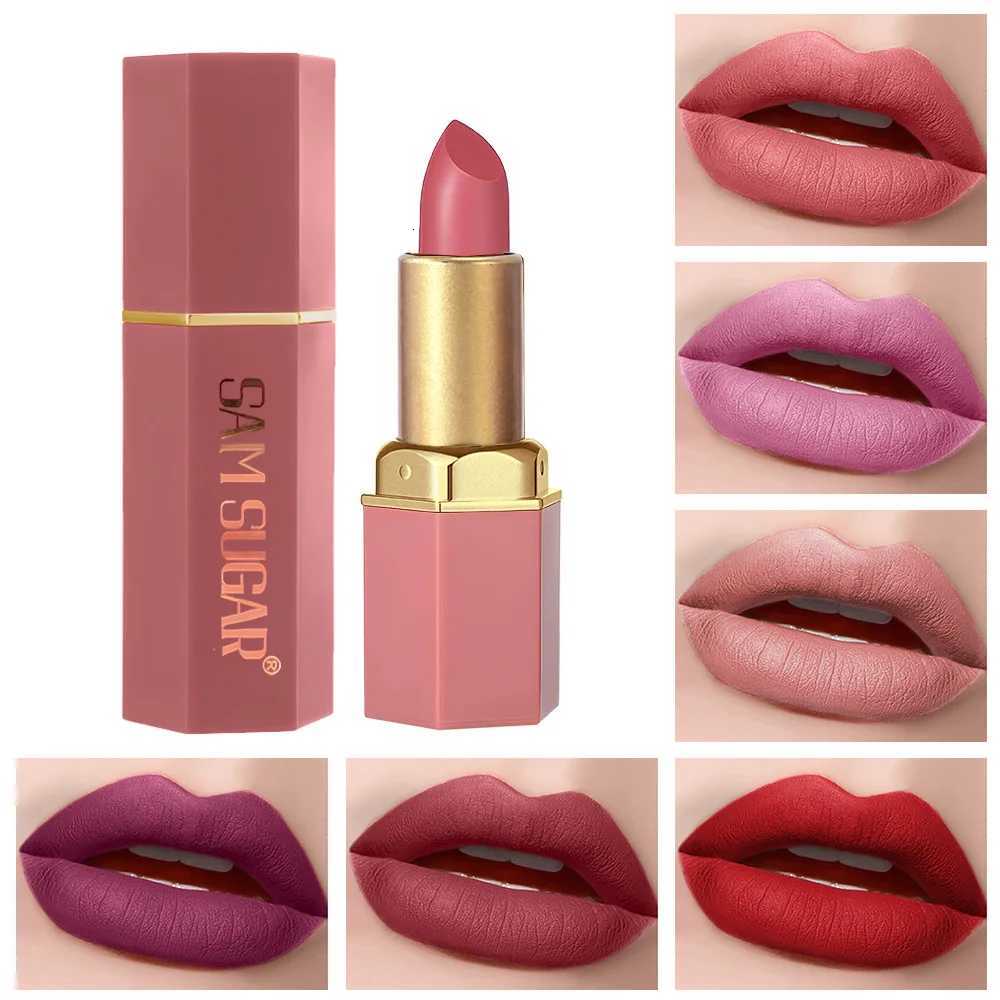 SAM SUGAR 6pcs Set Matte Long Lasting Lipstick Kit Waterproof Sweatproof Non-sticky Easy Color Velvet Moisturizing LipstickT251110