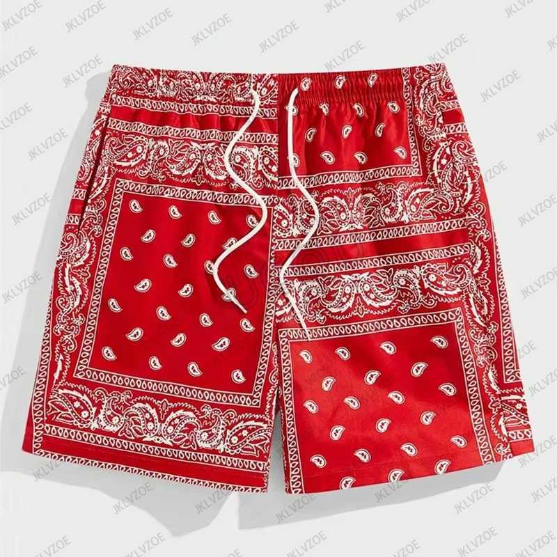 Classic Perris Pattern Beach Shorts for Men Retro Printed Drawstring Board Shorts Casual Hawaiian Children/Adults Swimming Luggage X250410