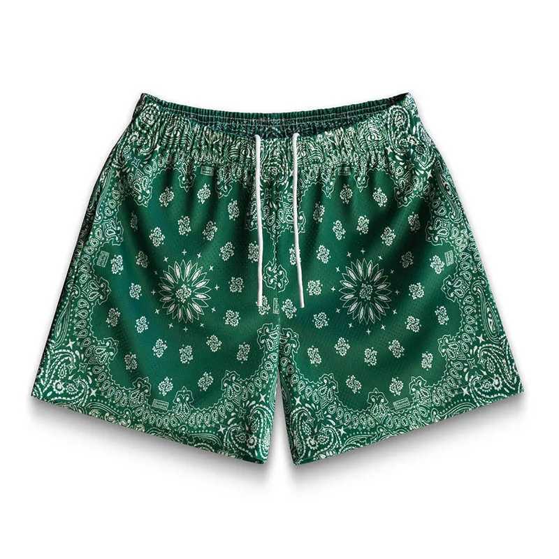 American shorts chest graphic mens casual daily beach shorts Hawaii beach swim shorts swimming shorts cool ice shorts X250410