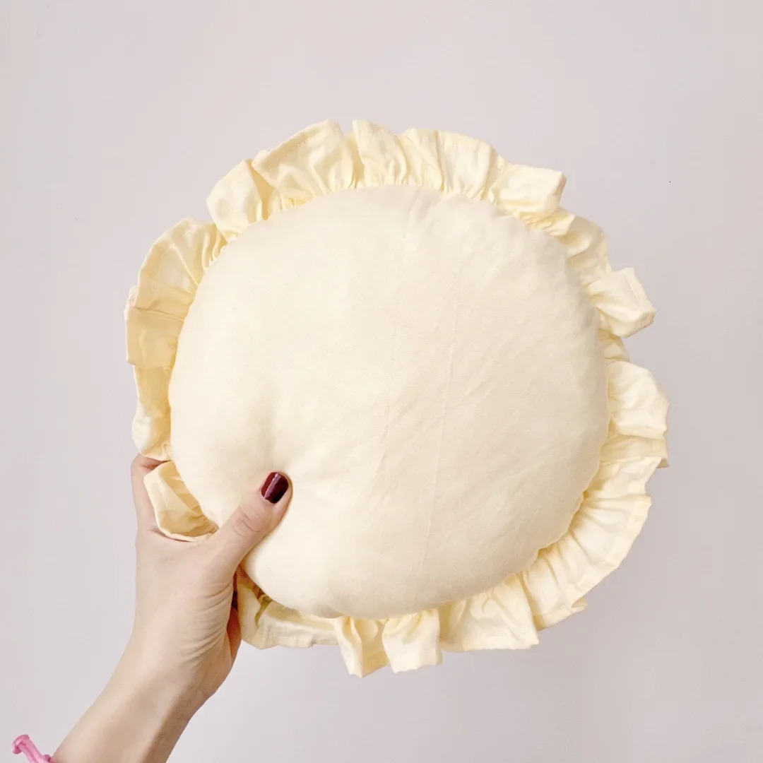 Nordic Style Cotton Solid Color Baby Pillow born Items Children Kids Sleep Neck Pillows Baby Bedding Pillow Bed Stuff 251104