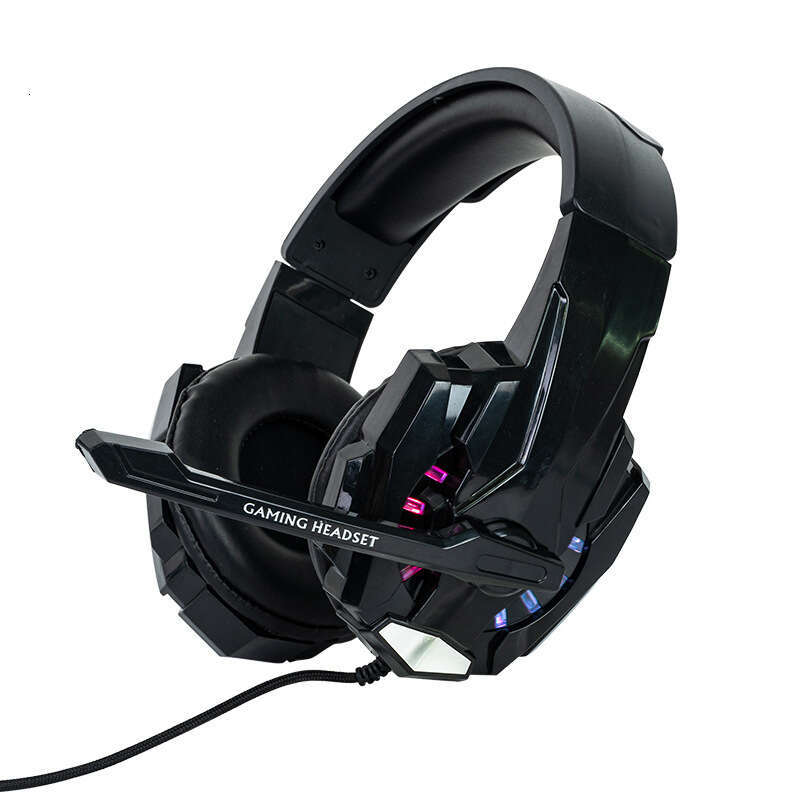 Famous Brand G Computer Headset With Light Wired Live Streaming Over Ear Gaming Headphones