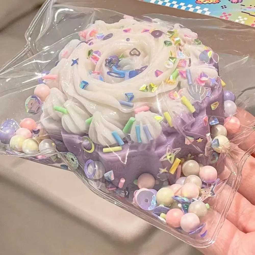 New Arrival Taba Squishy Cake Donut Stress Relief Toy Large Sensor Fidget Toy Suitable for Children and Adults Anxiety Relaxation Squeezing Gift T2504