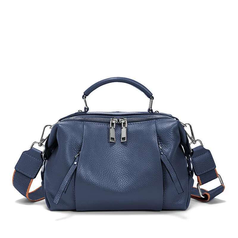 Women's Genuine Leather Workhorse Tote - Expandable Crossbody Convertible Bag, Large-Capacity Organizer With Tactile Minimalism