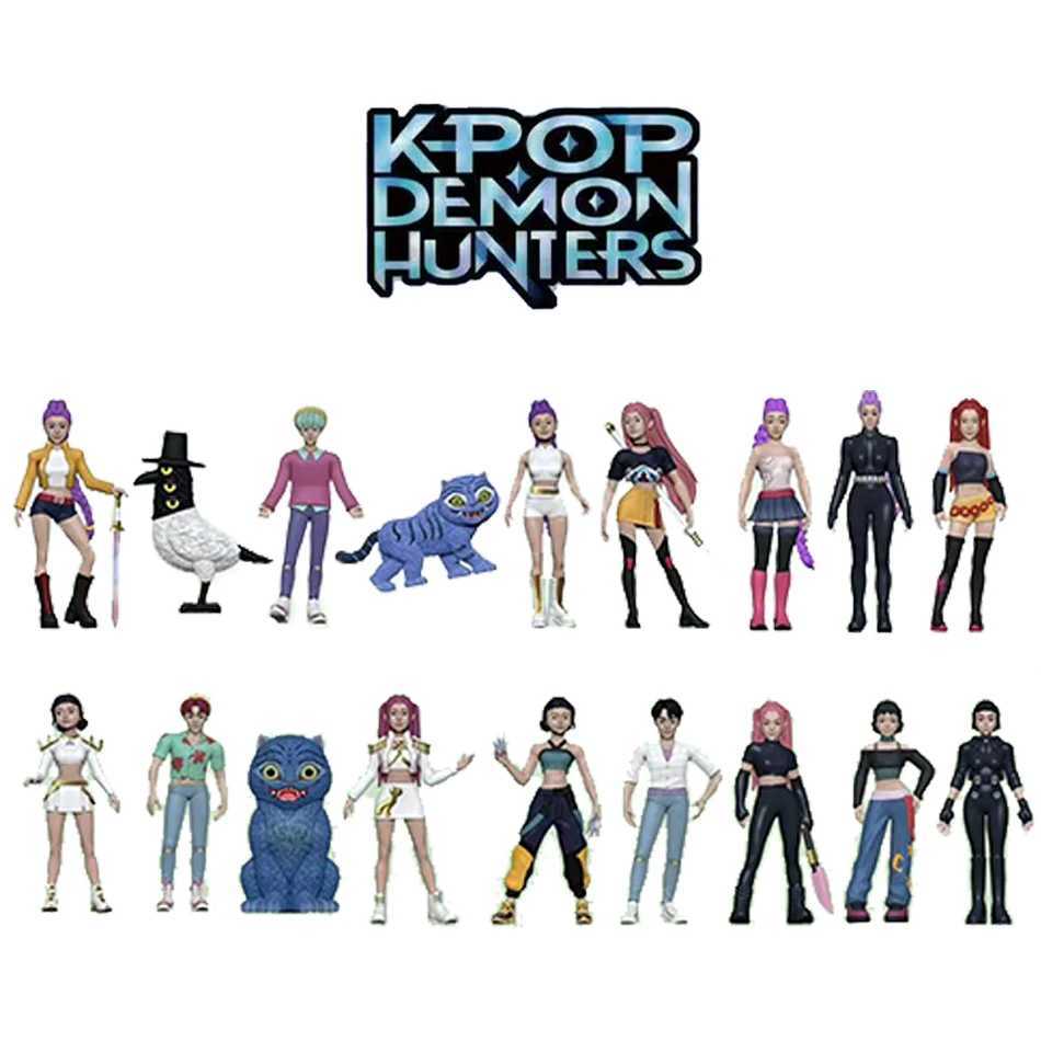 Kpop Demon Hunters Figure Toys Collectible Blind Box PVC Model Collectible Game Action Figures Decoration Kid Christmas Toy Gift C251110