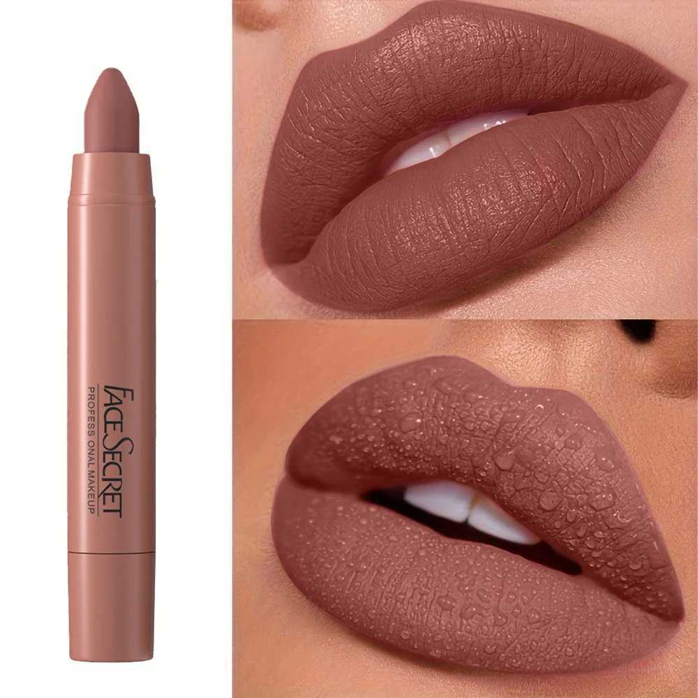12 Colors Sexy Matte Lipstick Waterproof Long Lasting Color Rendering Non-stick Velvet Lips Liner Pencil Woman Makeup CosmeticsT251110