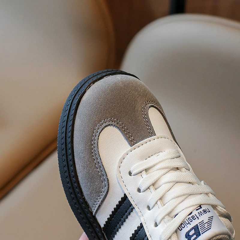 Children Casual Shoes Soft Sole 2025 New Fashion Boys Girls Running Shoes Kids Flat Shoes Non-slip Toes Capped Sneakers W251110