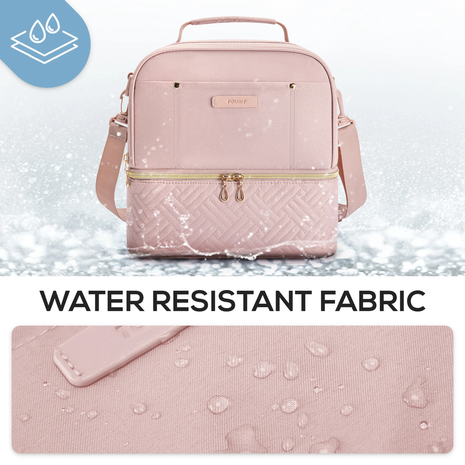 TOURIT Lunch Bag Womens Cooler School Picnic Food Insulation Box Durable Waterproof Adult 250401