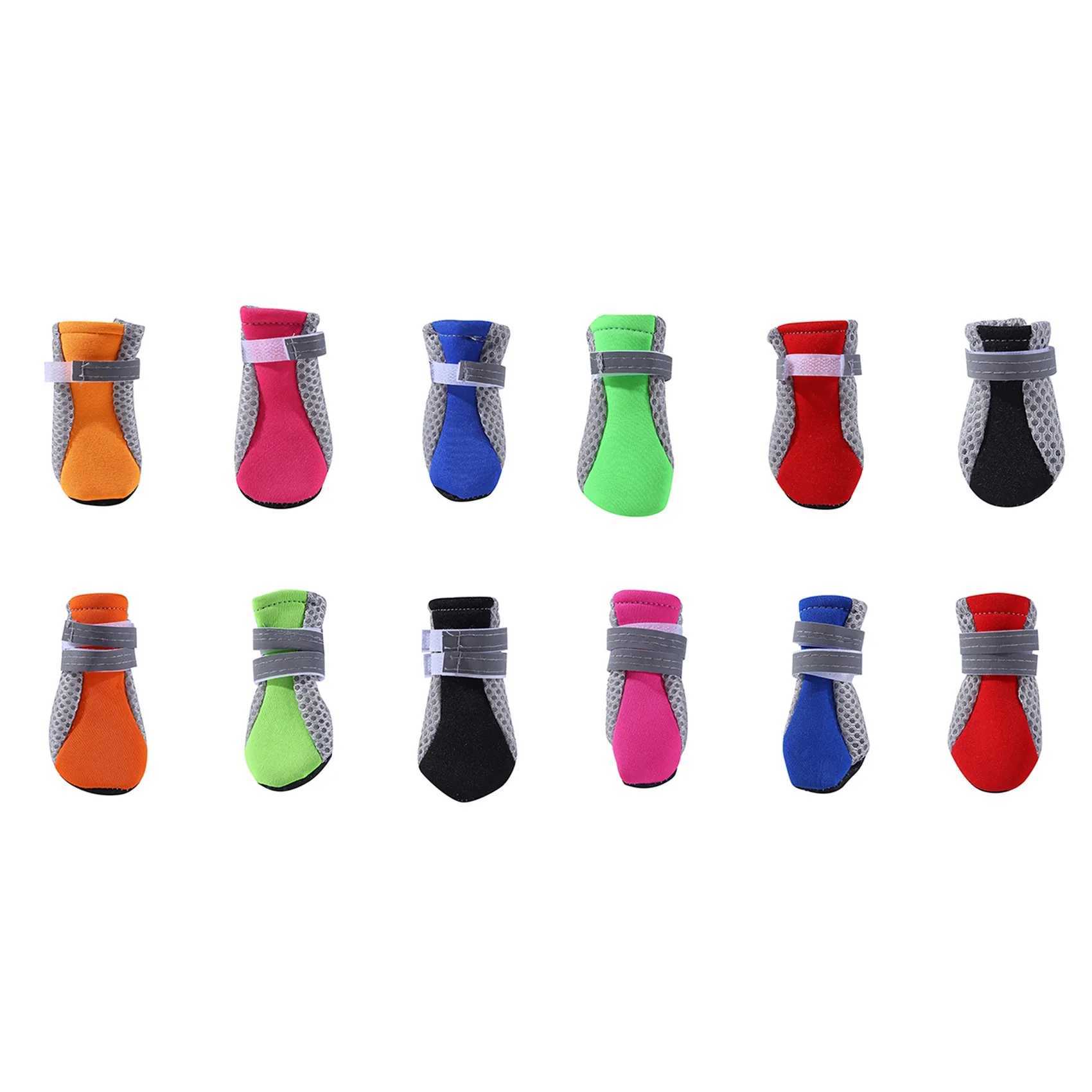 Pet dog shoes puppy outdoor soft soled cat rain boots waterproof boots cute dog shoes breathable mesh pet shoes T2504010