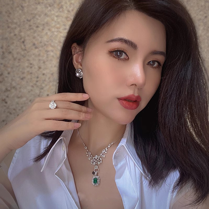 Choucong Gorgeous Wedding Rings Luxury Jewelry 925 Sterling Silver Fill Princess Cut 5A Cubic Zircon CZ Diamond Party Women Engagement Band Ring Gift