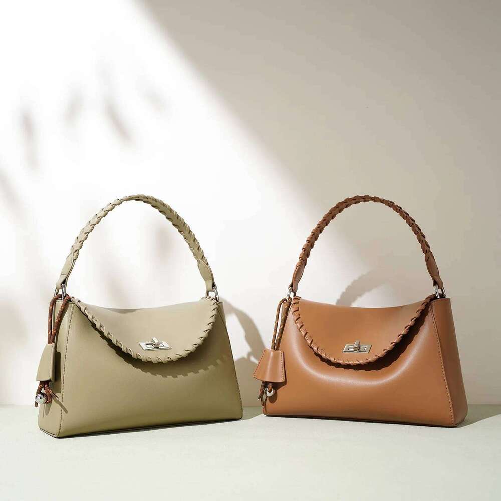 New French Women's Niche Design High End Functional Female Shoulder Crescent Messenger Hobo Bag Suotong1110