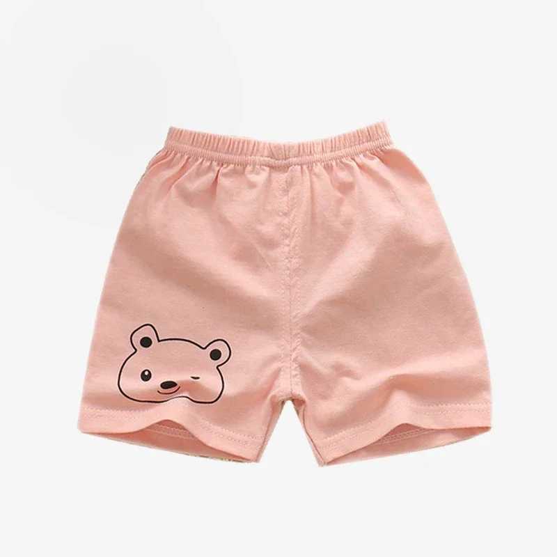 Childrens shorts boys and girls clothing pure cotton breathable summer baby shorts casual sports beach shorts elastic Z250410