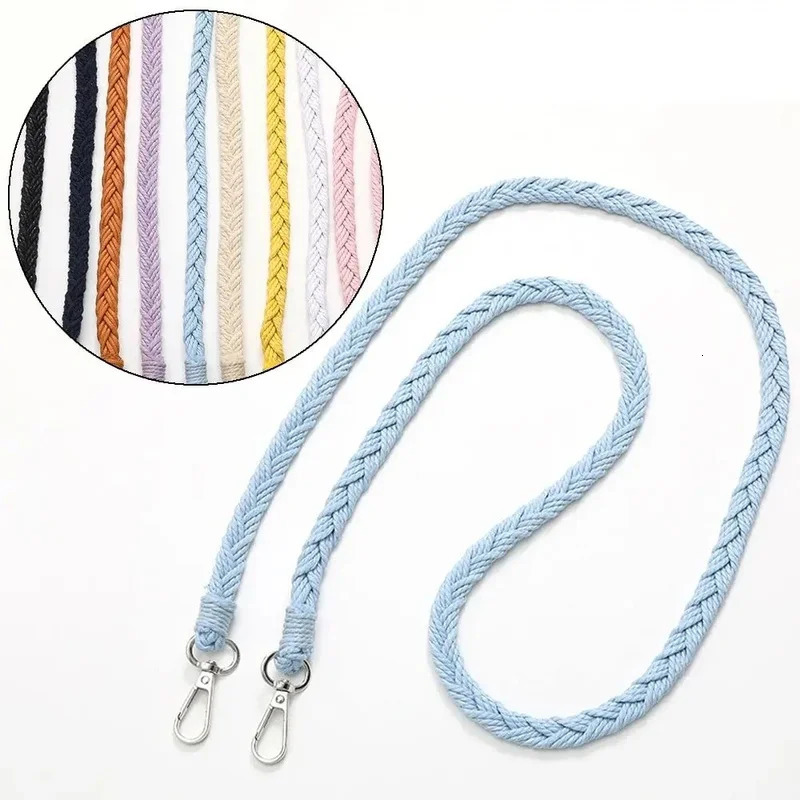 Handwoven Braided Strap For Shoulder Crossbody Bag Replacement Bag Accessories Belt Anti Loss Phone Strap Hanging Rope 251110