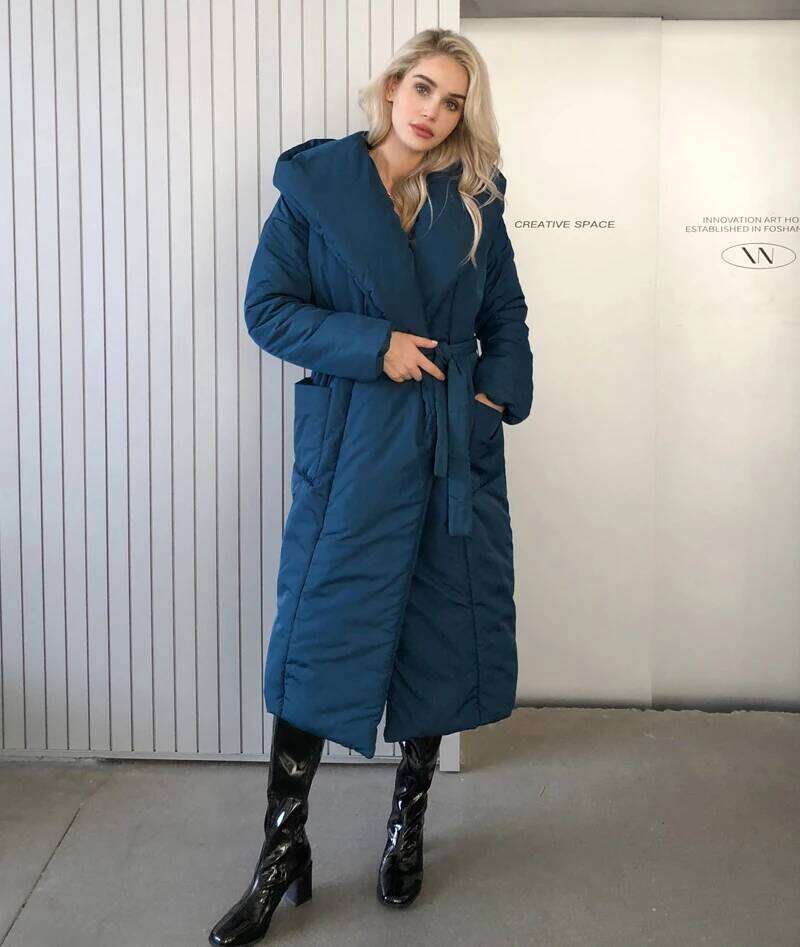 Women Winter Jacket Stylish Thick Warm Fluff Long Parka Female Water Proof Outerware Coat New Hot