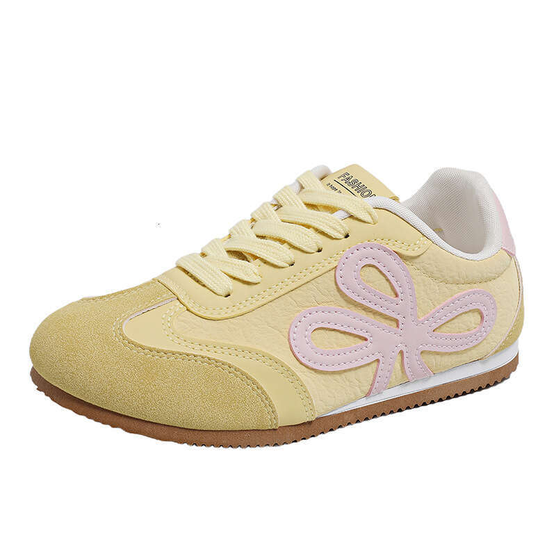 Zhao Lusi Same Ballet Style Training Women 2025 Autumn New Flat Lightweight Fashion Casual Shoes S002