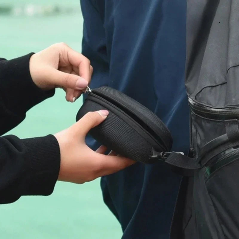 Portable zipper hooded sunglasses protector box EVA glasses travel bag hook accessories 250410
