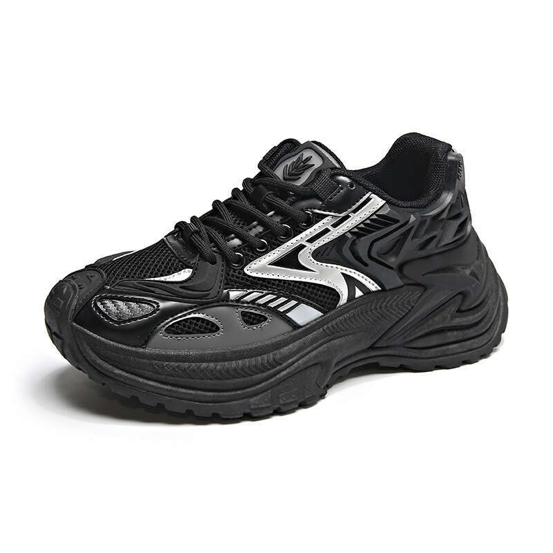 Zhao Lusi Same Style Outdoor Dad for Women 2025 Men's Breathable Couple Shoes Rattlesnake Mecha Retro Sneakers