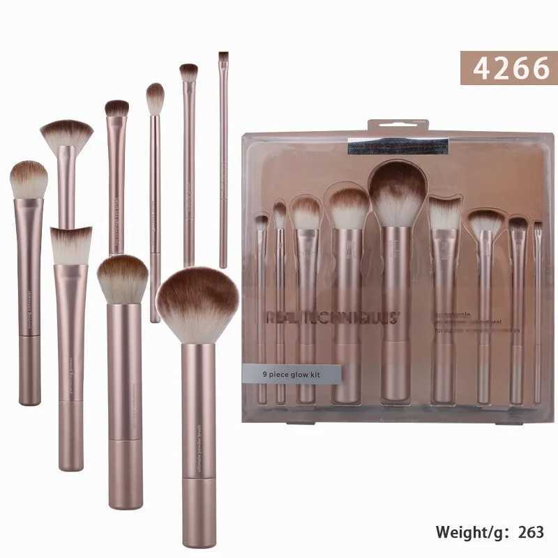 RT4266 Popular Full Set of Makeup Brush Set Powder Blusher Brush Halo Dye Brush Eye Shadow Brush Beauty Egg L251110