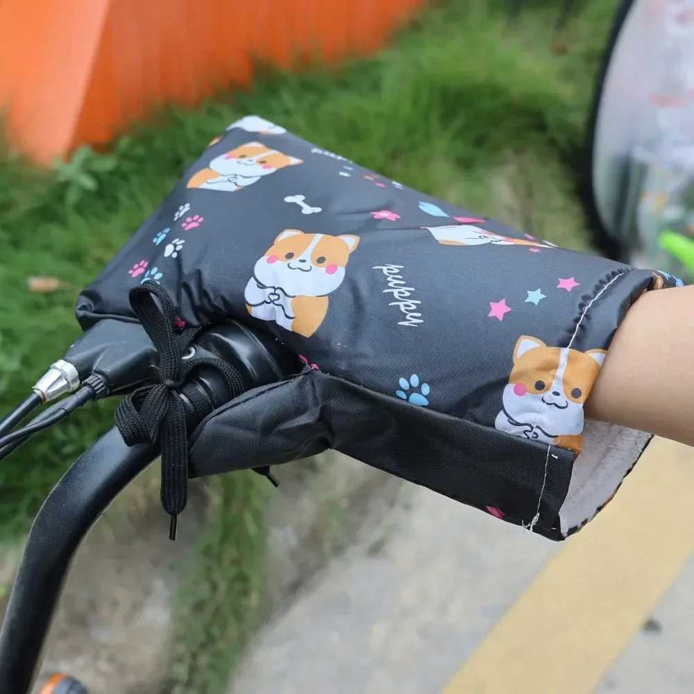 Motorcycle Handlebar Muffs Outdoor Cycling Thermal Gloves Winter Protection Scooter Electric Bicycle Windproof Warm Handle Cover S25118