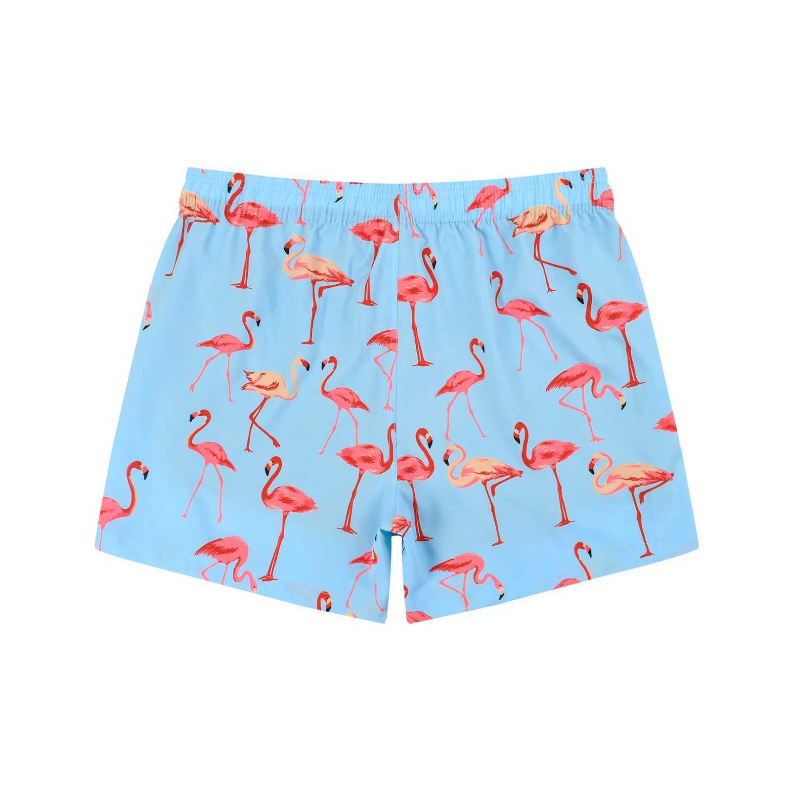 Summer new polyester digital printing shockproof and fast drying Plus size boxing swimming drying suitable for hot springs. man X250410