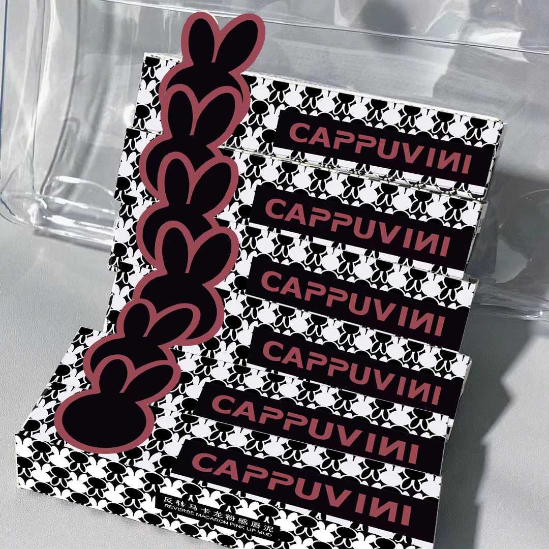 Cappuvini Retro Red Brown Lipstick Mousse Matte Lip Mud Velvet Lip Glaze Non-Stick Cup Lipgloss Makeup Lip Tint Beauty CosmeticsT251110