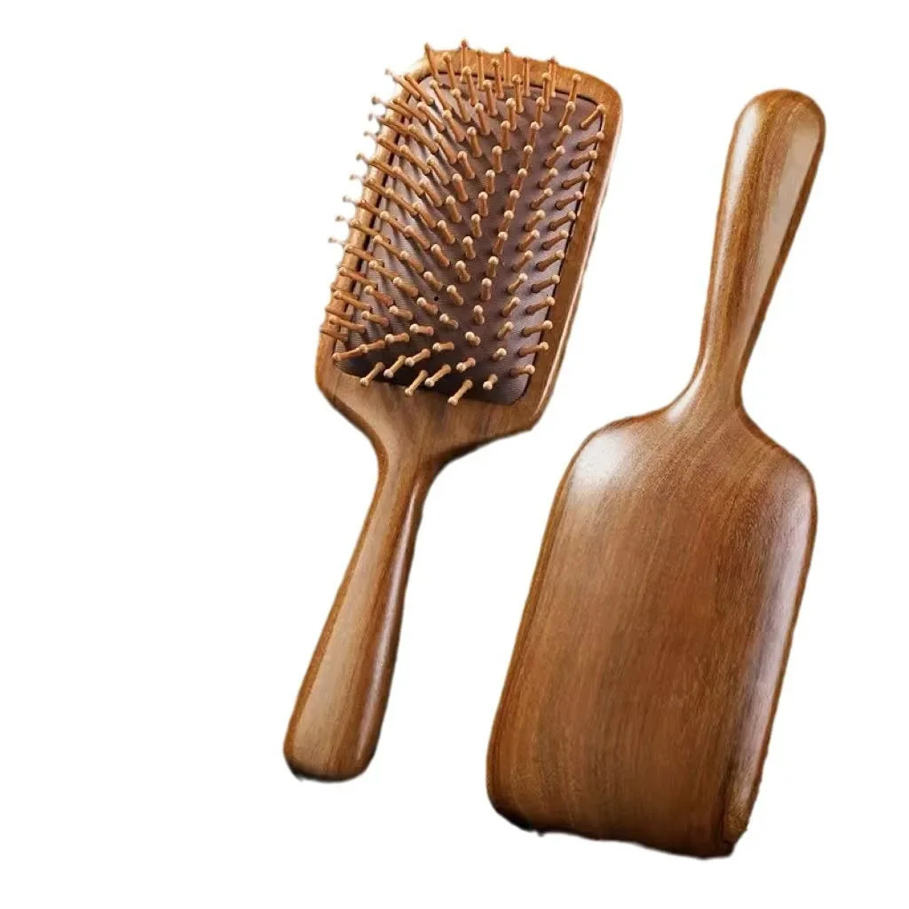 Large Size Airbag Massage Comb Sandalwood Ladies Special Meridian Brush Home Use Scalp Massage Comb Professional Salon Hairdress 251107