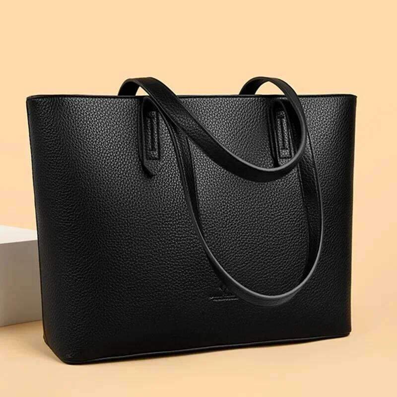 Genuine High Quality Large Capacity Shoulder Female Tote New Luxury Designer Handbag For Fashion Women Brand Shopper Bag