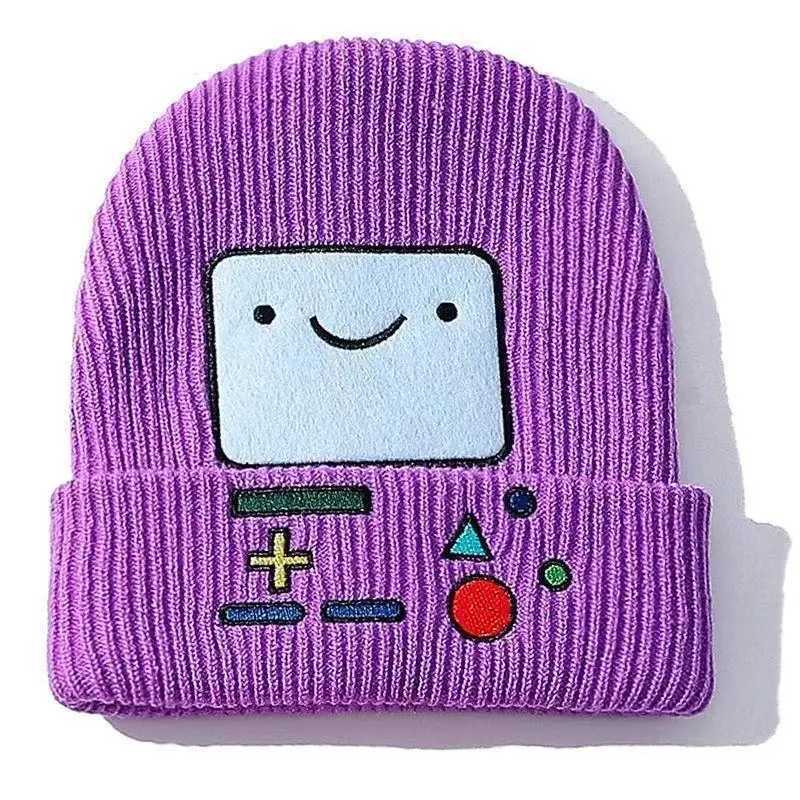 Autumn Winter Internet Celebrity Retro Game Console Cartoon Warm Adult Child Family Beanies Hat for Men Women Cold CapXJ251110