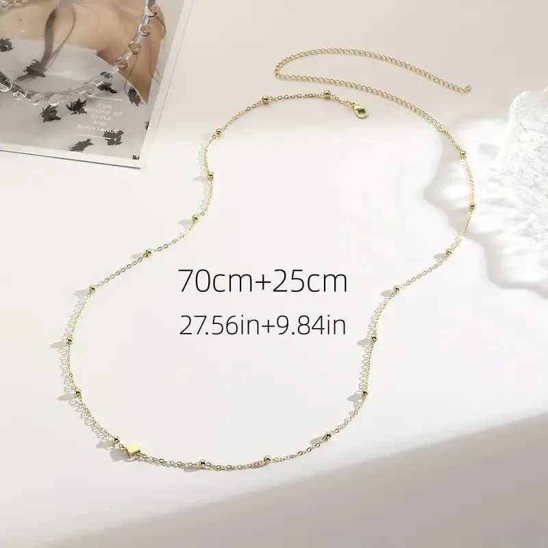 HipHop double-layer belly chain is used for Wen sexy metal beach bikini single chain waist girl body jewelry Acessories X250410