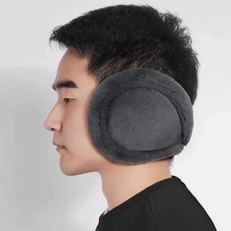 Winter Unisex Warm Fur Earmuffs for Men Women Velvet Ear Muffs Thicken Warmer Ear Cover Outdoor Cycling Ski Plush Ear Protector W251110