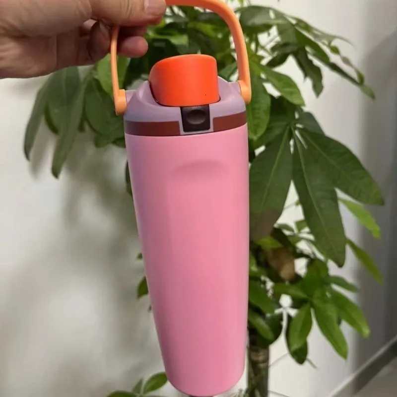 Fashionable cup Stainless Steel Vacuum Double-Layer Insated Sports Water Bottle Perfect Cpanion for Outdoor Sport Adventure Y251110