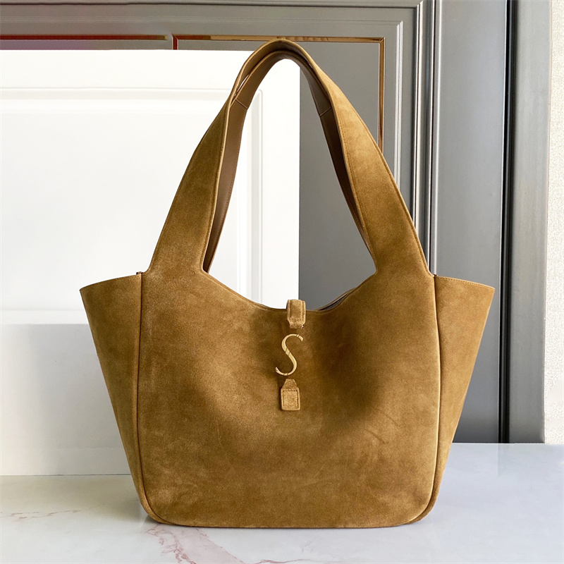 Top quality Le5a7 bea tote bag suede Designer bags totes Women men handbag leather crossbody Shoulder Bag Luxury large capacity shop bag fashion weekender travel bag