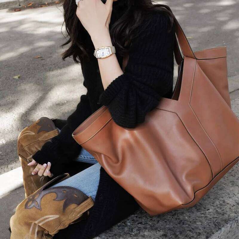 Free Custom Initials Oversize Tote Bags For Women Luxury Designer Handbag Purses 2025 New In PU Large Capacity Underarm Shoulder