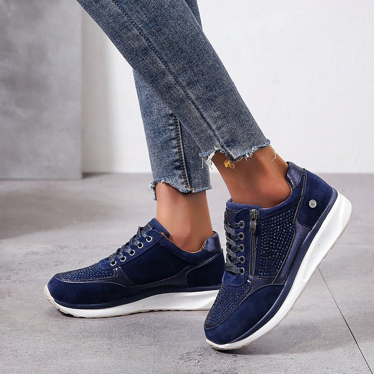 2025 new high waisted women's trendy Korean designer fashion casual shoes