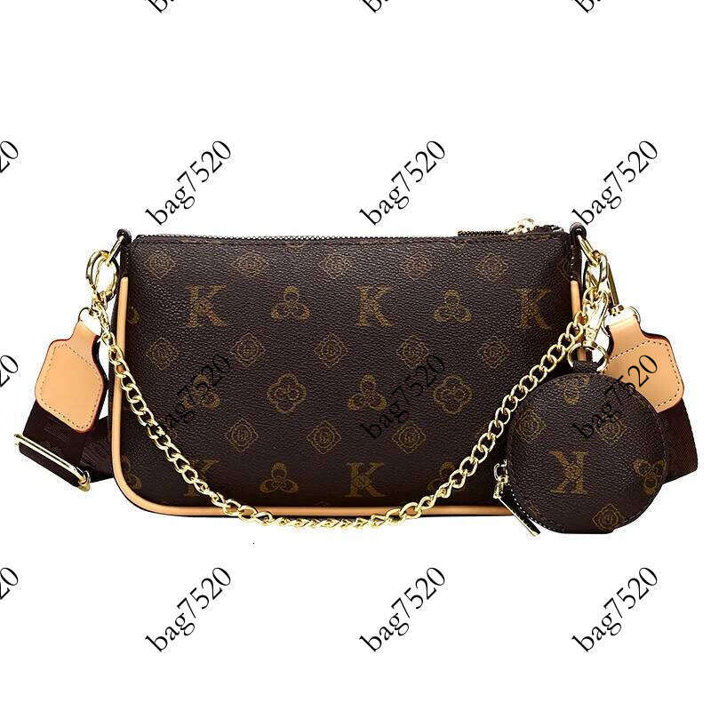 2025 Summer Quilted Chain Bag, Printed Underarm Purse for Women, Vintage Shoulder Tote, Luxe Crossbody Bag