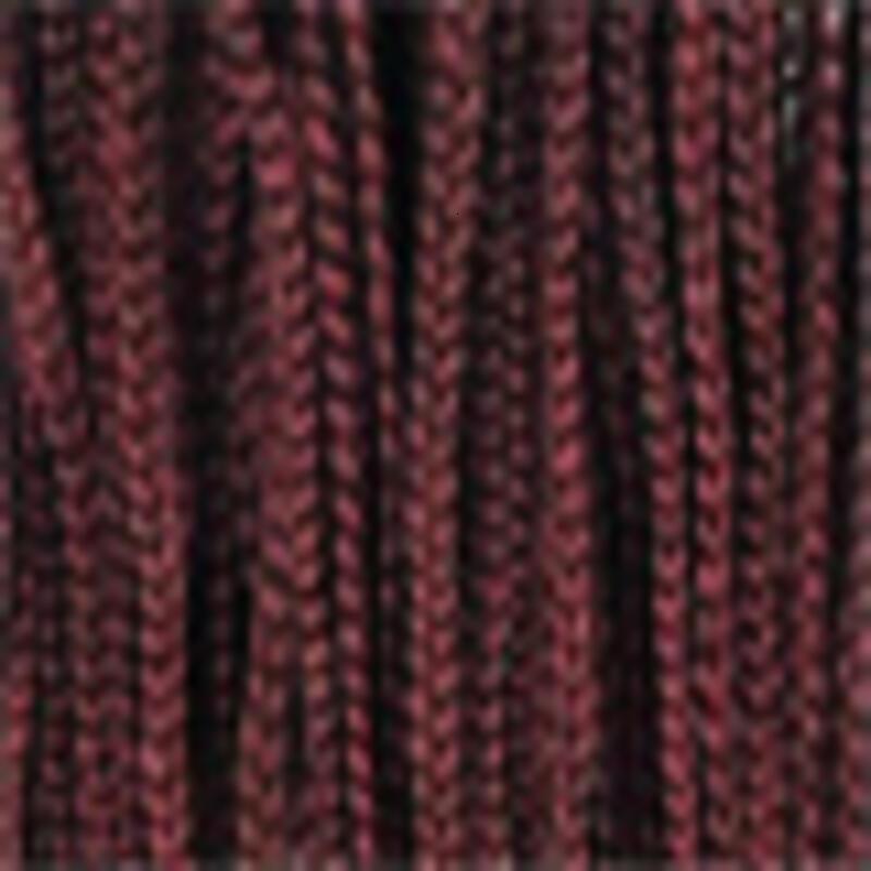 28 Inch Women Weaving Full Box Knotless Weave Lightweight Braids Synthetic Lace Front Wigs Black and Bury ddmyfriend