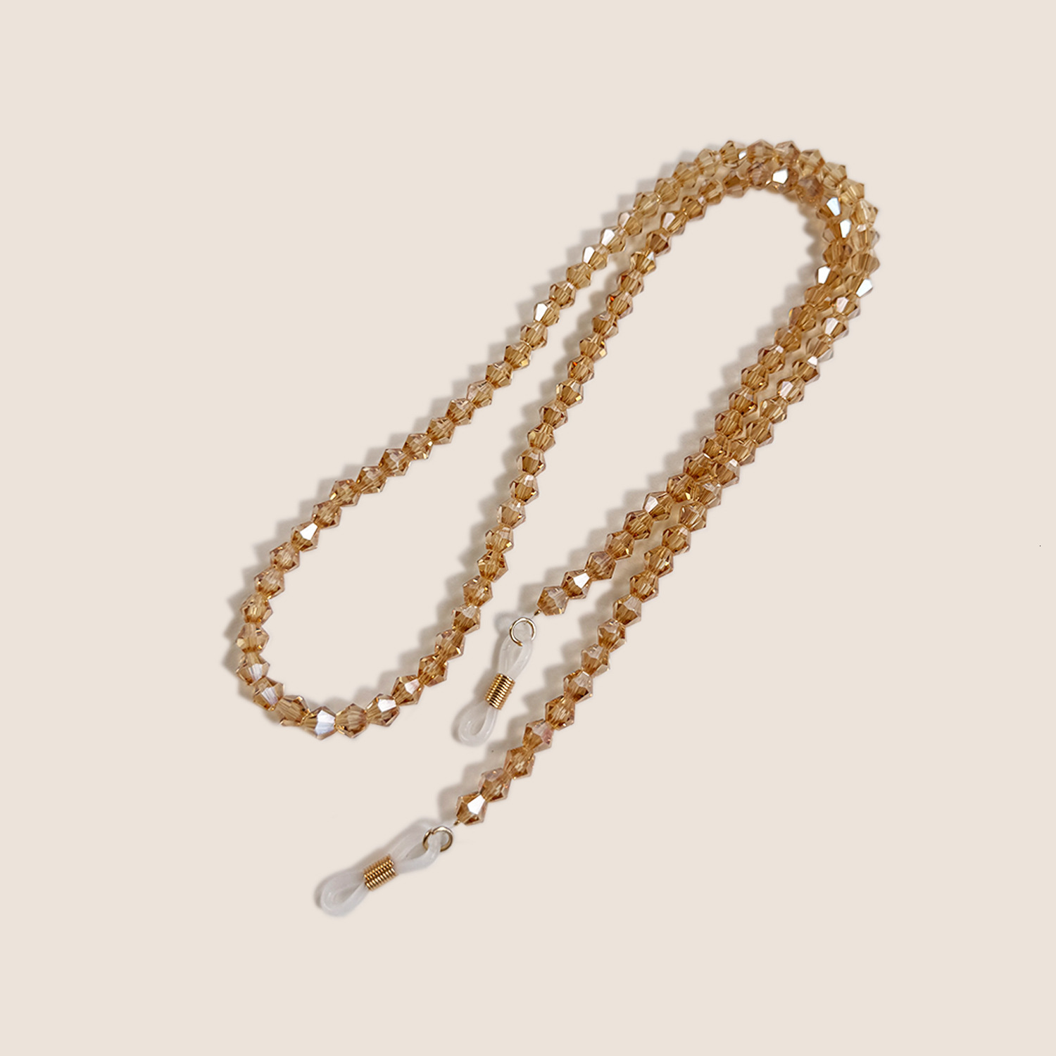 Spiritual energy therapy with 7 chakras natural crystal beads eyeglass chains face mask chains casual sunglasses tethers eyeglass accessories 240920