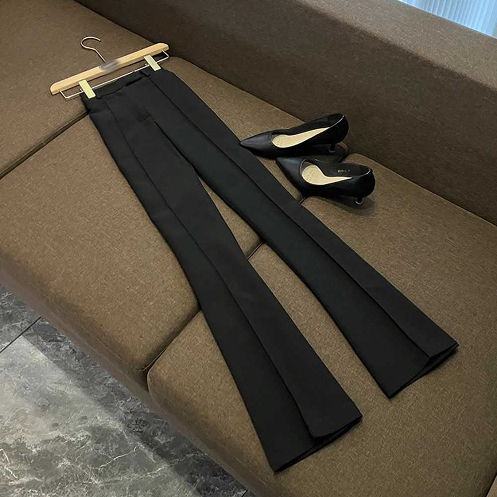 TWOTWINSTYLE Solid Sexy Two Piece Sets For Women Lapel Long Sleeve Hollow Out Top High Waist Pants Chic Set Female New W251110