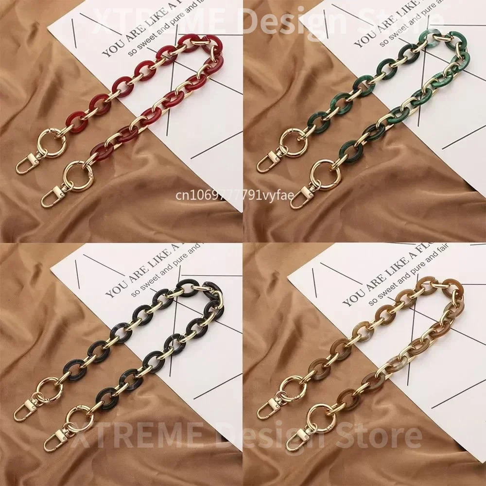 Replaceable Detachable Bag Chain Strap Purse Handbag Bag Straps Acrylic Crossbody Shoulder Bag Diy Accessories 251110