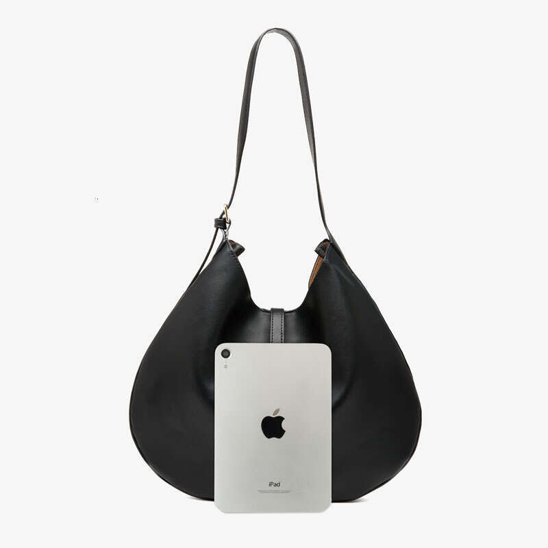 Women's Tote Bag Large Capacity Underarm Bag Vintage Simple Soft Leather Commuting Multi-purpose Shoulder Crossbody Bag