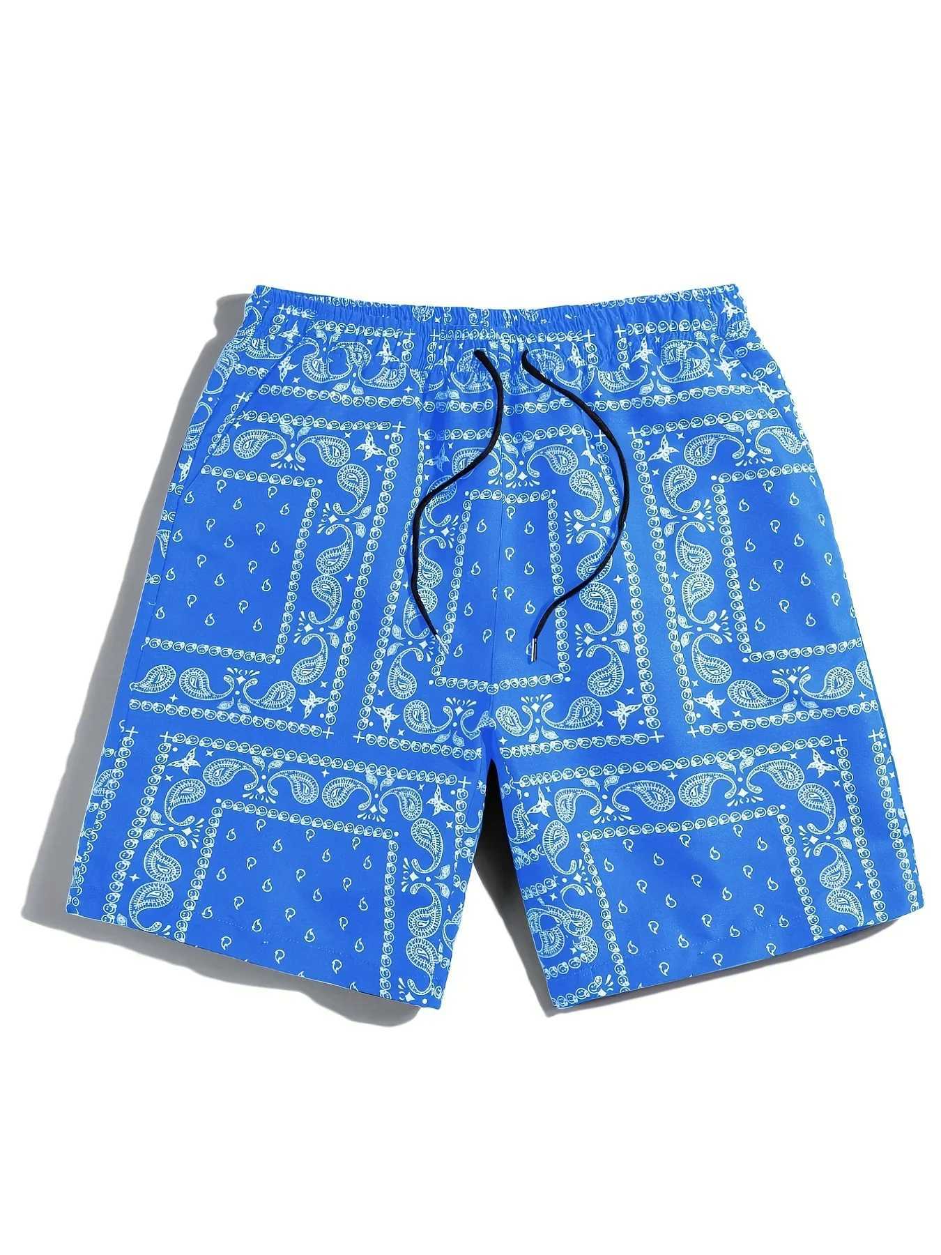 3D retro floral printed clothing for boys and children casual Hawaiian vacation shorts for men retro beach shorts for men summer mens fashionable shor